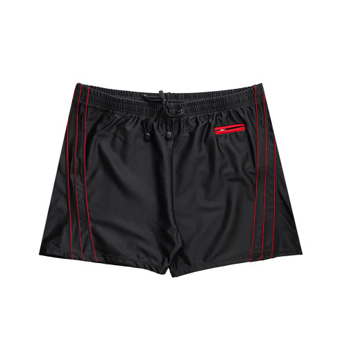 مایو نیم پا مردانه جلو جیب خط دار سایز فری سایز جنس استرج