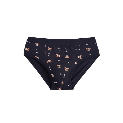 شورت مردانه اسلیپ نخ و پنبه طرح استخون و هاپو اوزتاش سایز L و 2XL