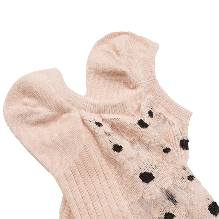 جوراب مچی زنانه بالا تور طرح گلفری سایز 36 تا 40