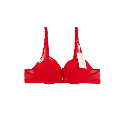 سوتین اسفنجی فنردار جک دار میکروفایبر کاپ B برند Chanvie Leen چانوی لین