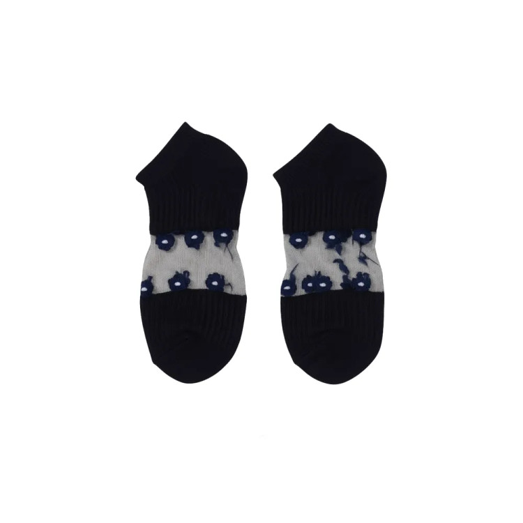 جوراب زنانه مچی تور طرح شکوفه فری سایز 36 تا 40