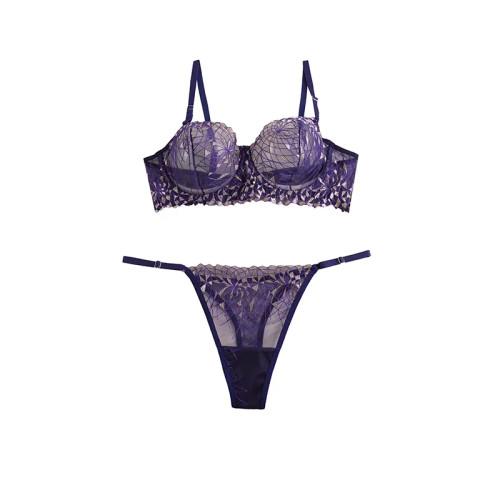 ست شورت و سوتین تورگاز فنردار براگور سرمه ای سایز 75 تا 90