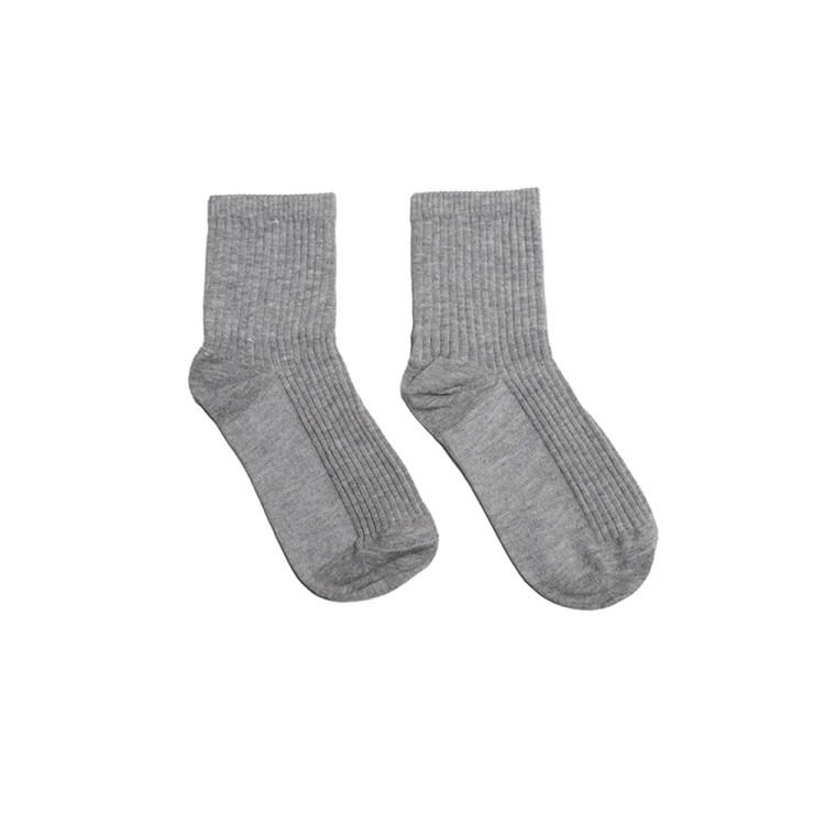 جوراب نیم ساق طرح کبریتی نخی فری سایز زنانه