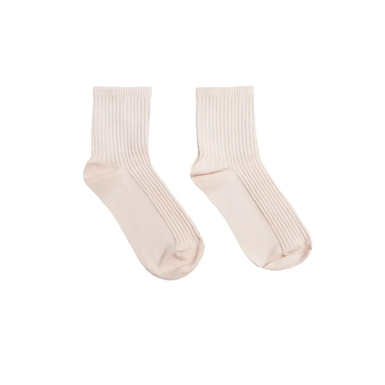 جوراب نیم ساق طرح کبریتی نخی فری سایز زنانه