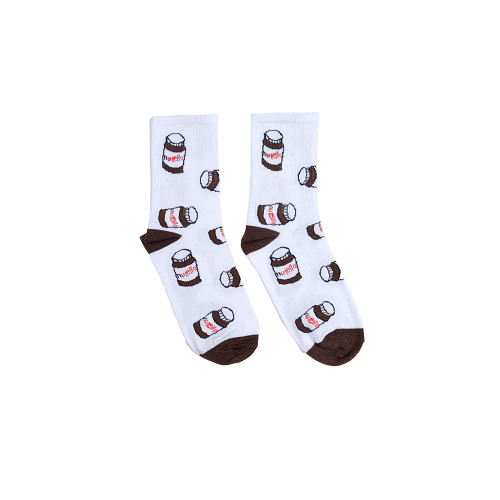 جوراب ساقدار طرح نوتلا فری سایز نخی زنانه