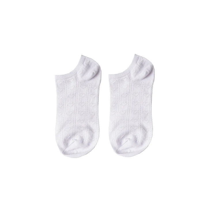 جوراب مچی زنانه طرح تمام قلب ریز فری سایز 36 تا 40