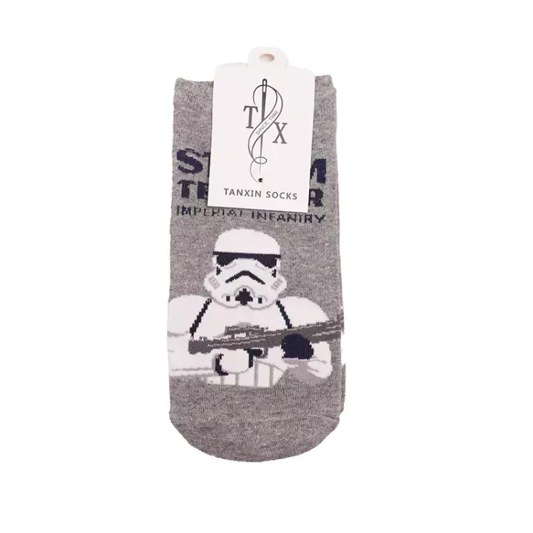 جوراب مچی فانتزی نخ و پنبه طرح مختلف سایز 32-38