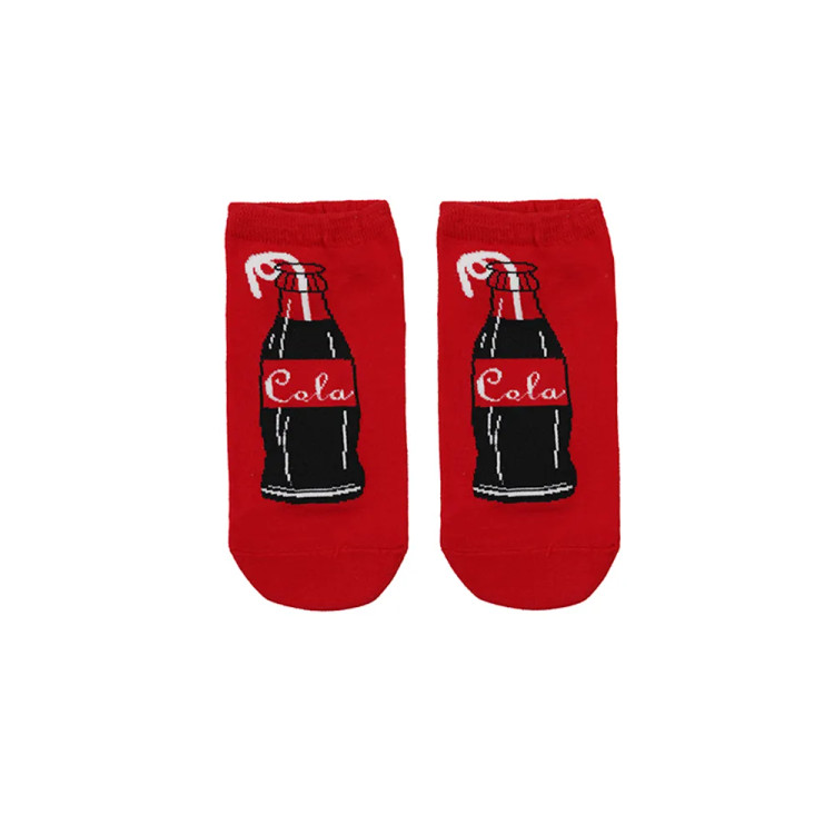 جوراب مچی فانتزی نخ و پنبه طرح مختلف سایز 32-38