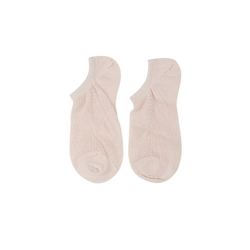 جوراب زنانه مچی توری طرح لوزی قلبی فری سایز 36 تا 40