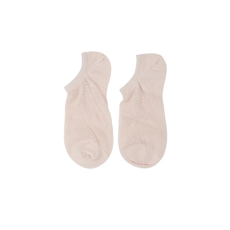 جوراب زنانه مچی توری طرح لوزی قلبی فری سایز 36 تا 40