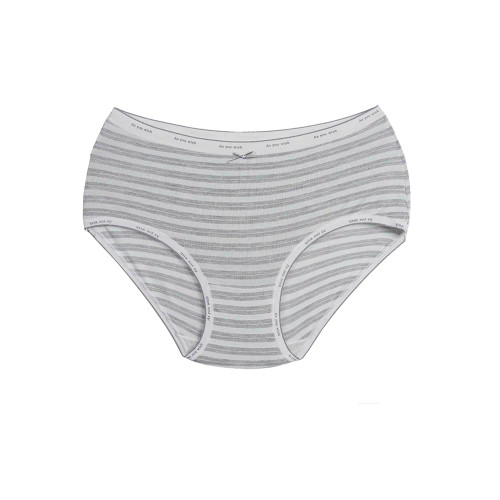 شورت زنانه اسلیپ تمام نخ طرح راه راه سایز فری as you wish