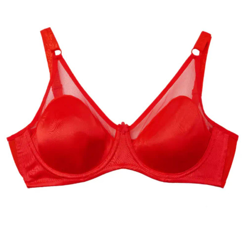 سوتین فنردار پرلون بالا شیشه ای لعیا سایز 75 تا 90 کاپ B