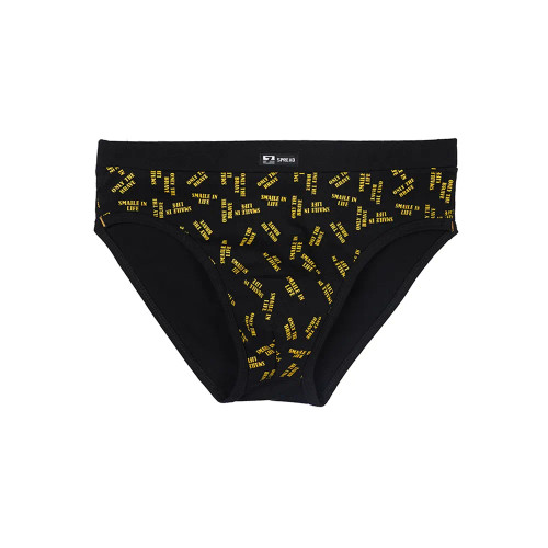 شورت مردانه اسلیپ تمام چاپ طرح لاتین آتیس نخ و پنبه سایز L XL 2XL