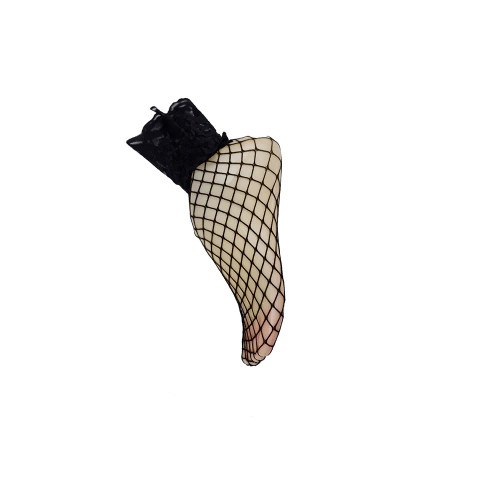 جوراب زنانه طرح فیشنت ساق دار بالا تورفری سایز 36 تا 40