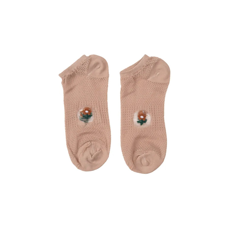 جوراب مچی زنانه حریر طرح شاخه گلفری سایز 36 تا 40