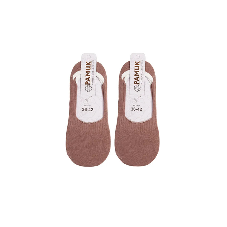 جوراب کالج زنانه ساده بیسیک نخی پنبه فری سایز 36 تا 41