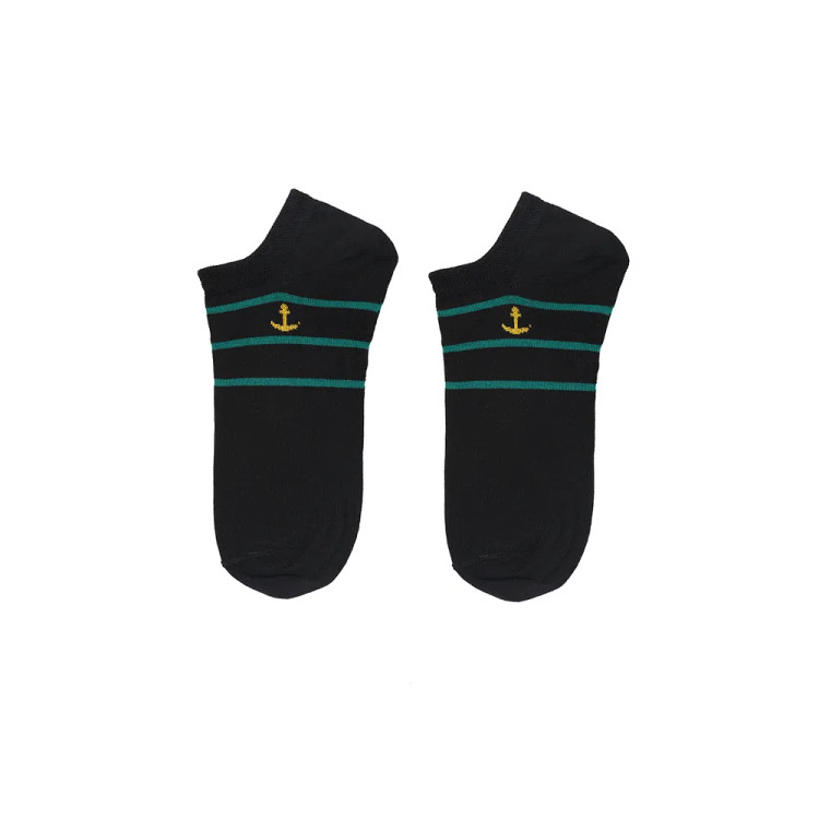 جوراب مردانه مچی طرح لنگر فانتزی سایز 40 تا 44