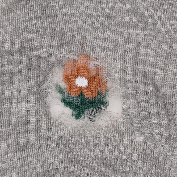 جوراب مچی زنانه حریر طرح شاخه گلفری سایز 36 تا 40