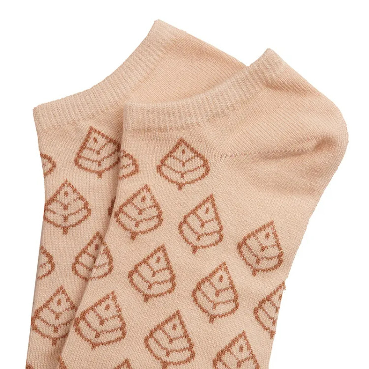 جوراب زنانه مچی طرح برگ آنغوره ضد حساسیت سایز 36 تا 40