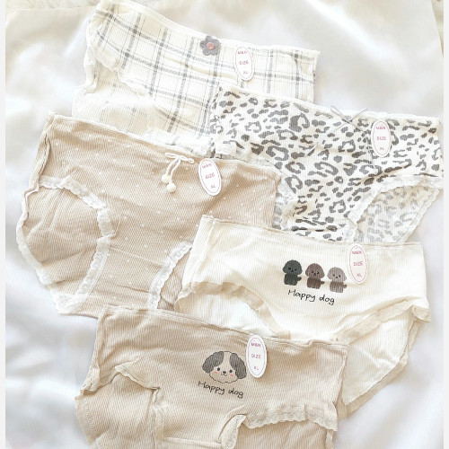 شورت زنانه عروسکی کبریتی نخی طرح هاپو سایز لارج