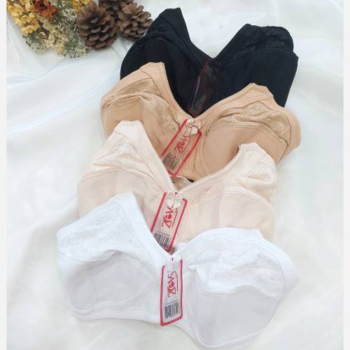 سوتین نخی زیوس سایز بزرگ لیفت کننده فرم دهنده کاور کننده بغل سینه و پهلو بدون فنر