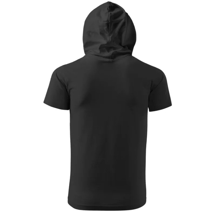 تی شرت کلاه دار مردانه نخ آستین کوتاه اسپرت روزمره regular fit