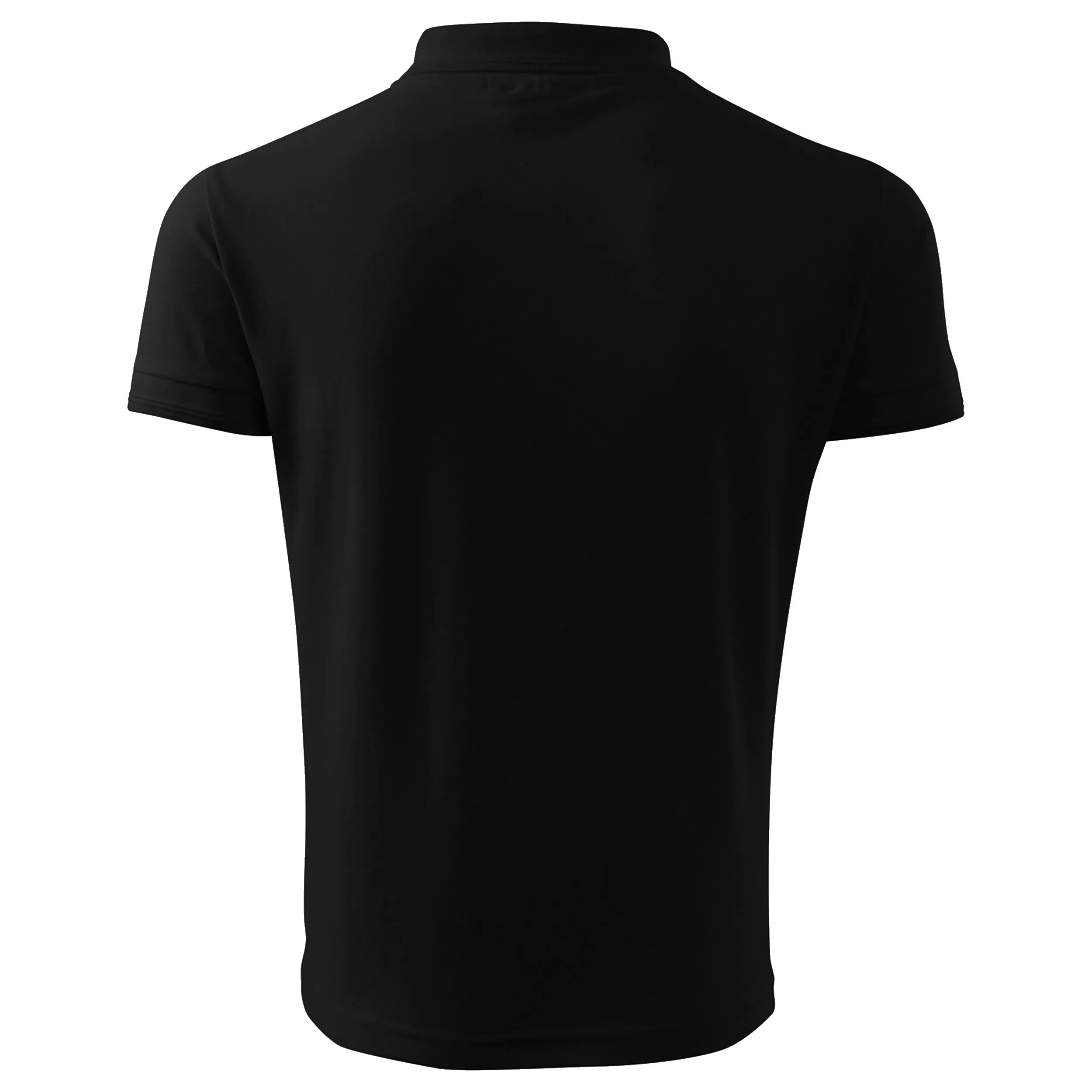 پولوشرت مردانه آستین کوتاه طرح POR مدل Z6855 مشکی جودون سایز L XL 2XL