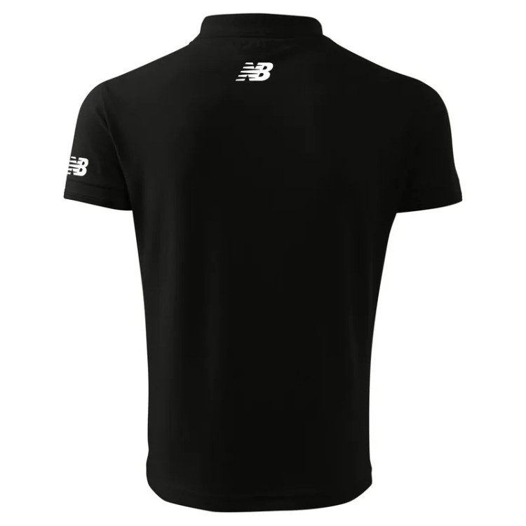 پولوشرت مردانه طرح لیورپول مشکی آستین کوتاه یقه برگردان جودون روزمره ایران