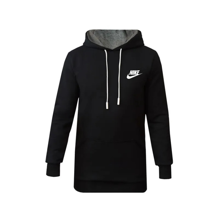 هودی ورزشی مردانه اسپان دورس داخل کرکی ضخیم کلاهدار آستین بلند