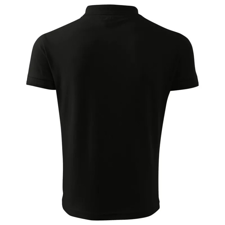 پولوشرت مردانه آستین کوتاه جودون یقه برگردان مشکی کد 74657