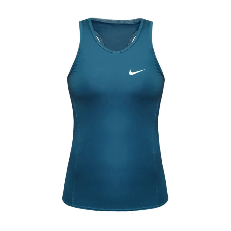 تاپ ورزشی زنانه طرح نایک فلامنت کش حلقه ای کاپ دار رنگ کله غازی سایز L XL 2XL