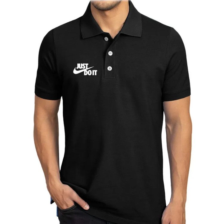 پولوشرت آستین کوتاه مردانه مدل 00404715 جنس جودون طرح ساده یقه برگردان مناسب اسپرت و روزمره