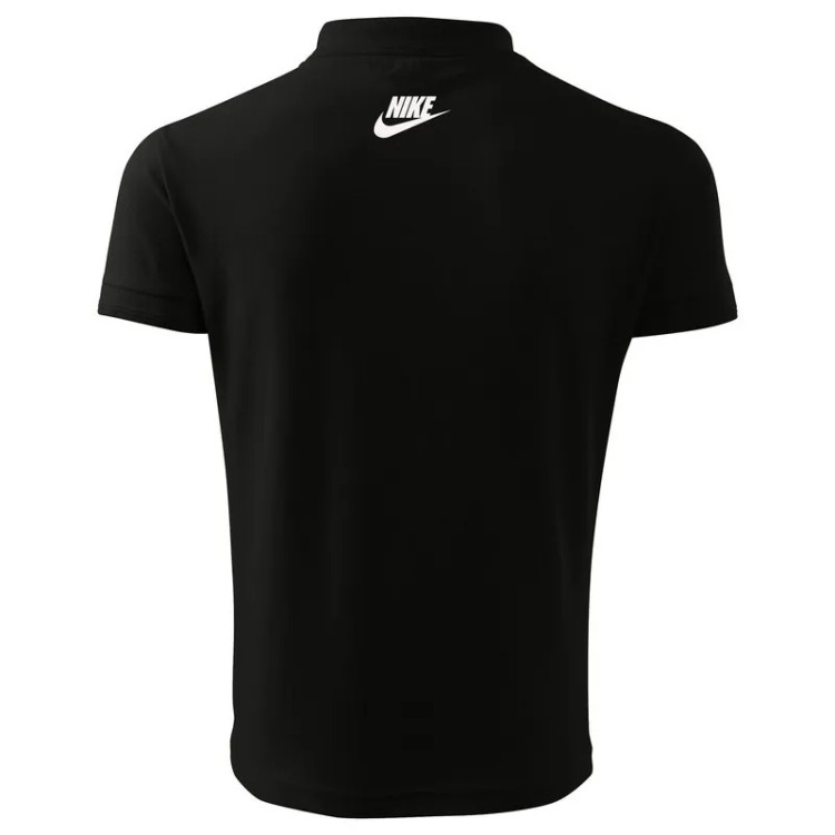 پولوشرت مردانه مشکی طرح چلسی آستین کوتاه جودون یقه ایستاده سایز L XL 2XL