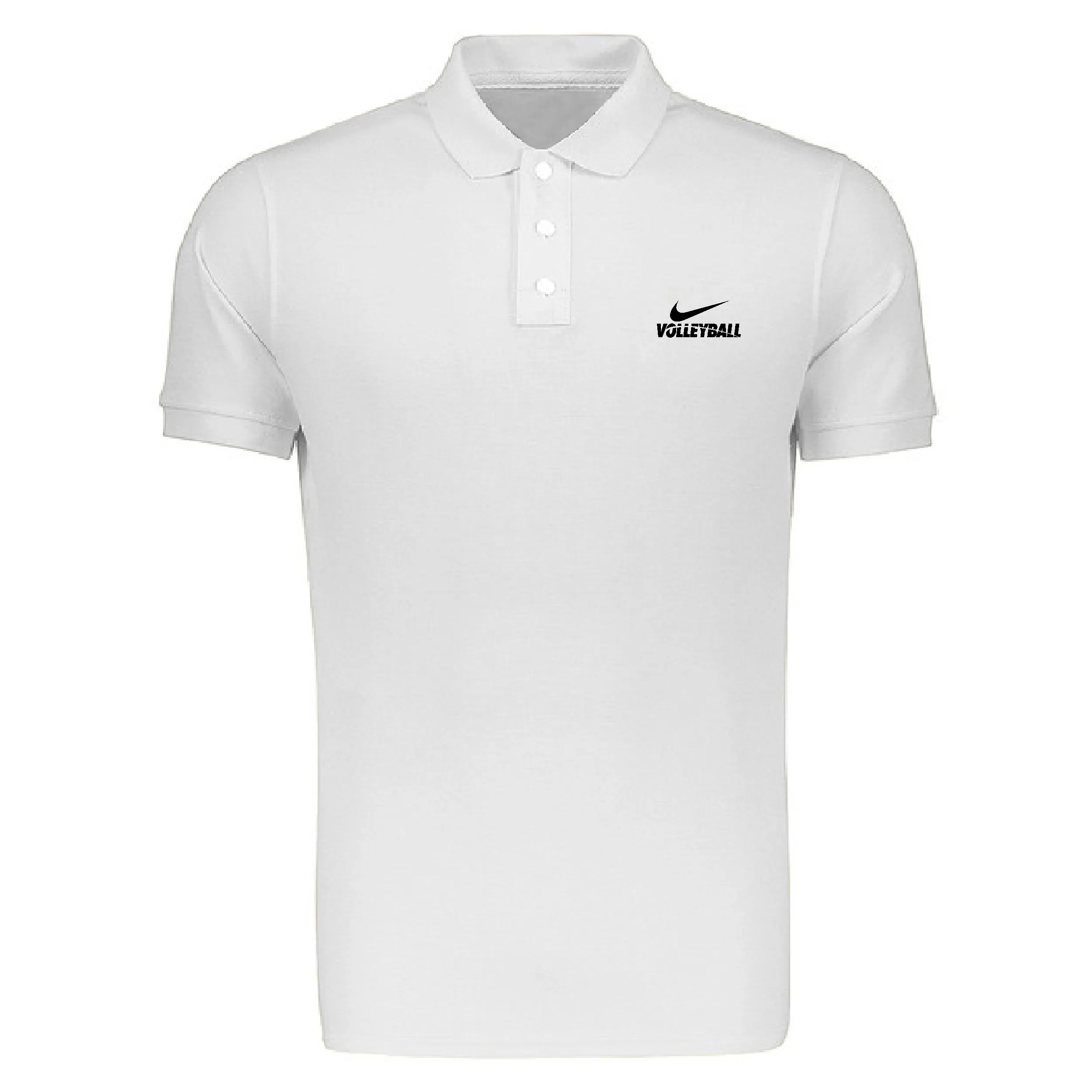 پولوشرت مردانه آستین کوتاه جودون اعلا مشکی طرح voollybal مدل x3646 سایز L XL 2XL