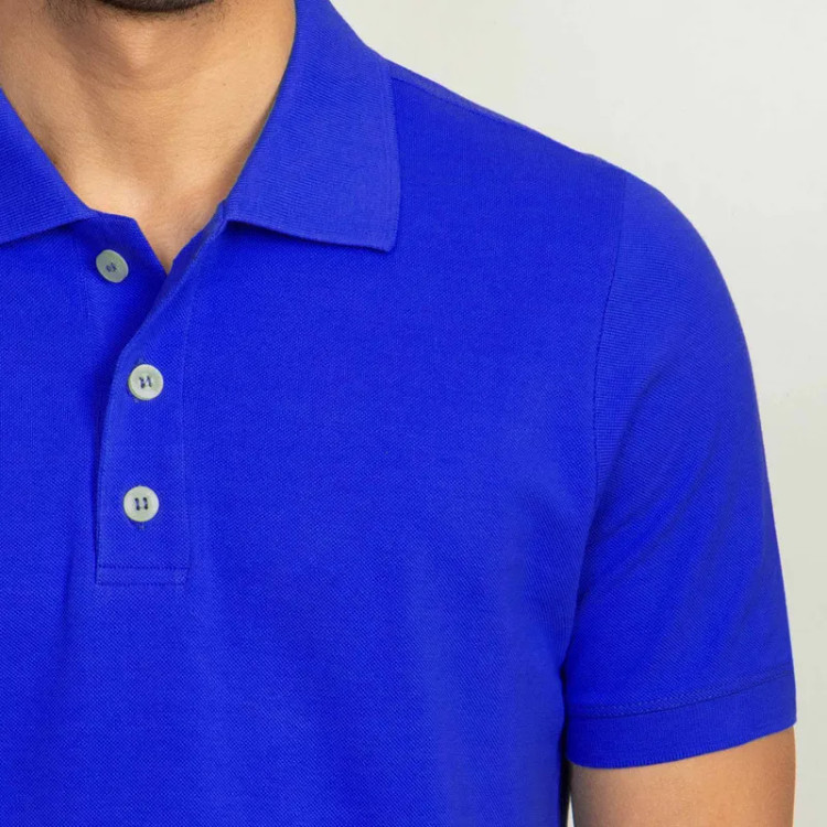 پولوشرت مردانه آستین کوتاه جودون ساده یقه برگردان تنخور معمولی اسپرت روزمره