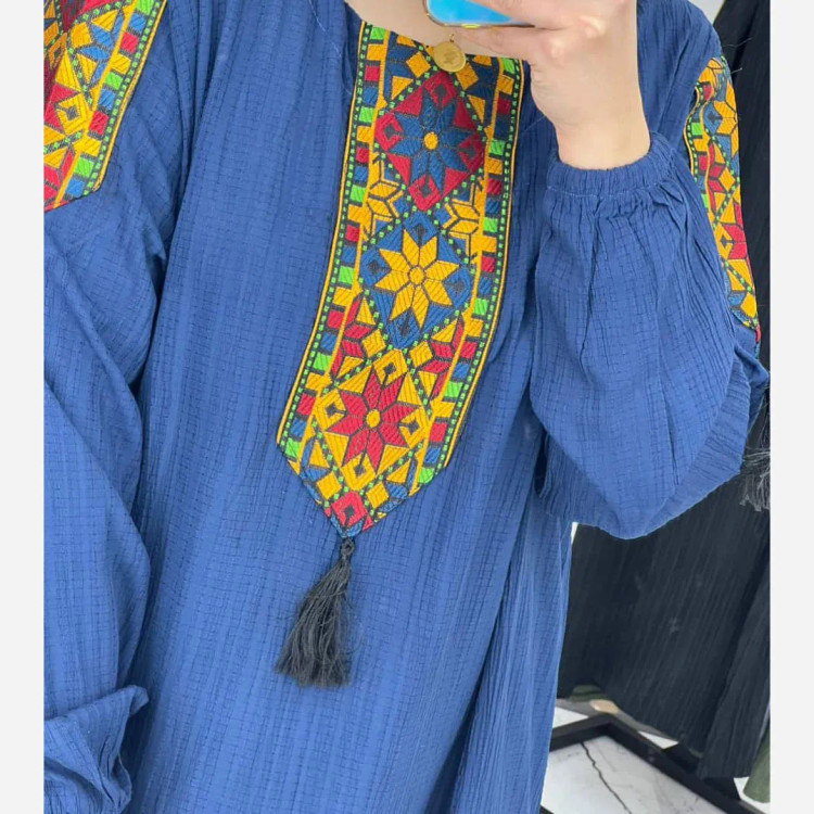 پیراهن کراش کتیبه ای
