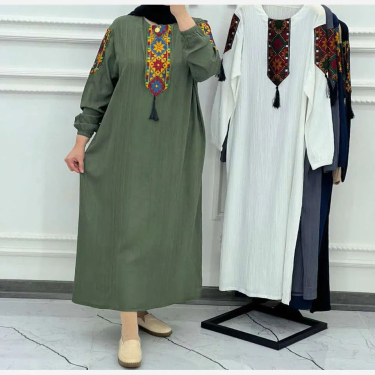 پیراهن کراش کتیبه ای