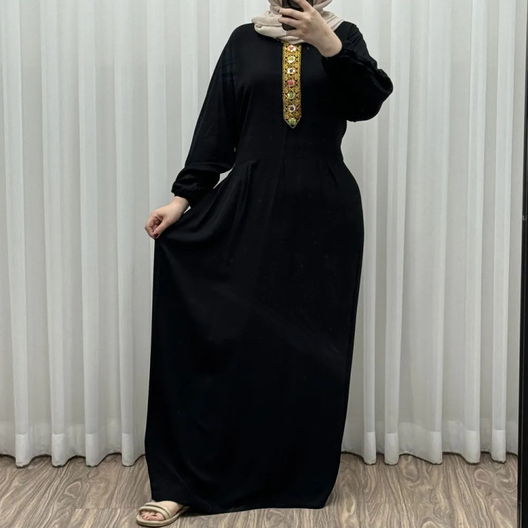 پیراهن ساحلی آینه کاری کد 1750