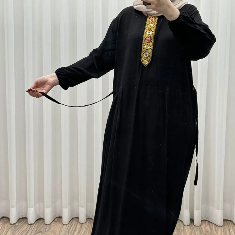 پیراهن ساحلی آینه کاری کد 1750
