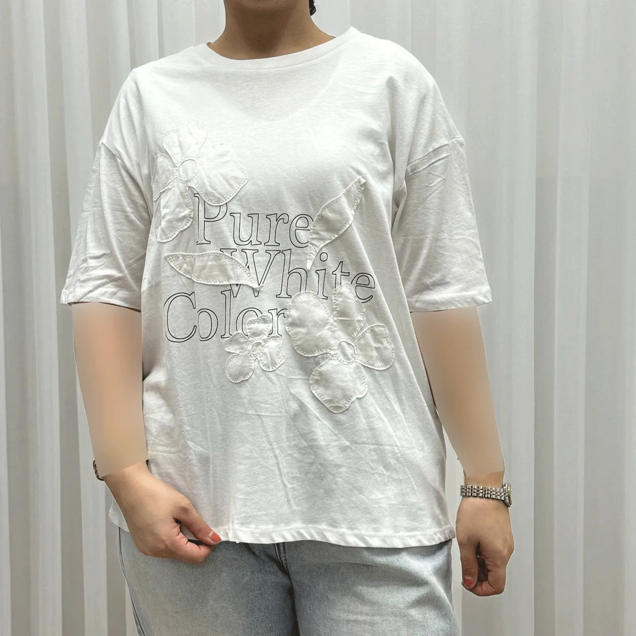 تیشرت ترک LC Waikiki کد 1120  Pure white