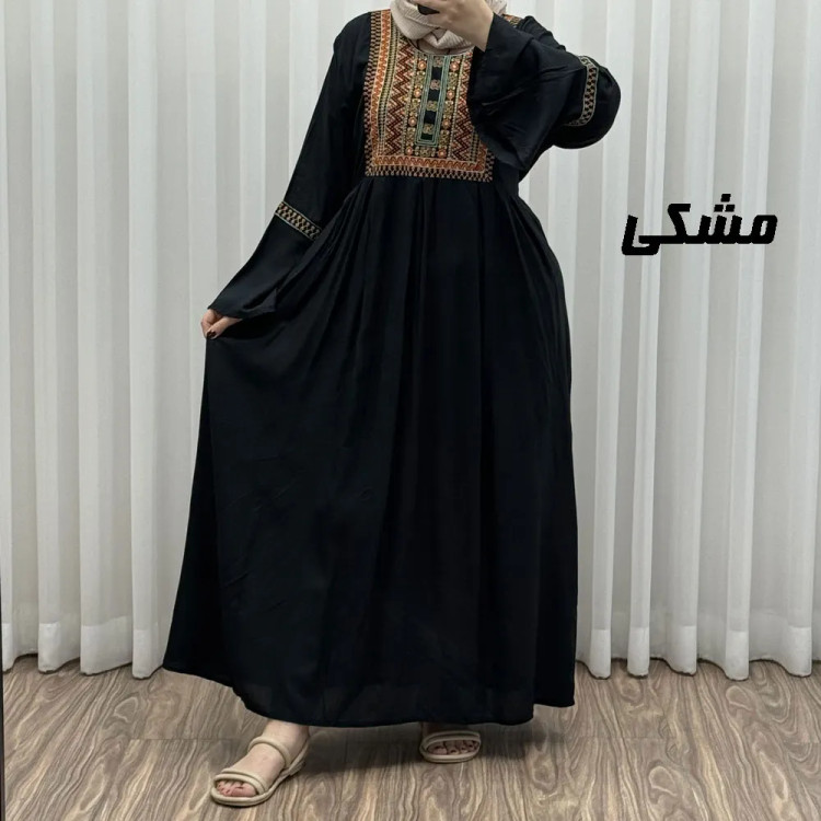 پیراهن گلدوزی وارداتی مدل مانیا کد 1777