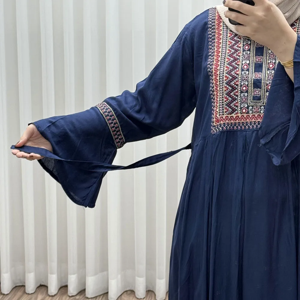 پیراهن گلدوزی وارداتی مدل مانیا کد 1777