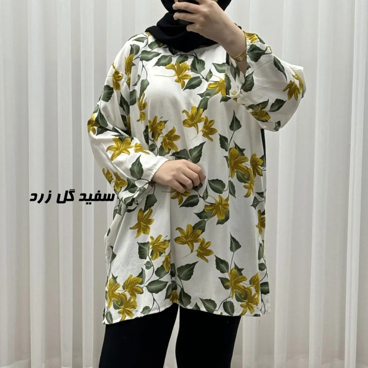 تونیک نخی طرحدار کد A1790