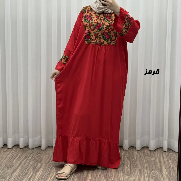 پیراهن نخی مدل پرنس پانچی کد J1786