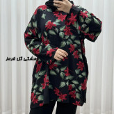 تونیک نخی طرحدار کد A1790