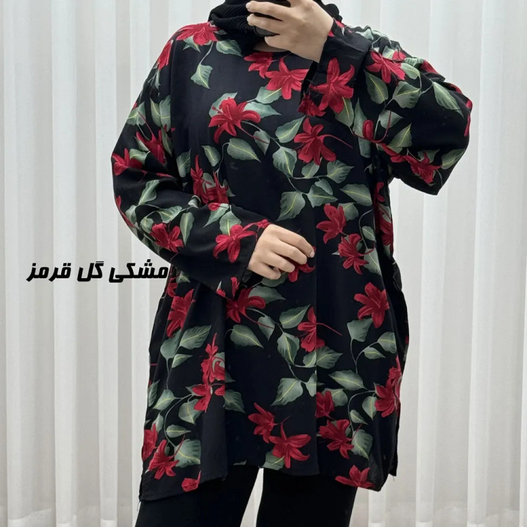 تونیک نخی طرحدار کد A1790