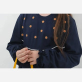 تونیک نخ پنبه دخترانه در دو رنگ