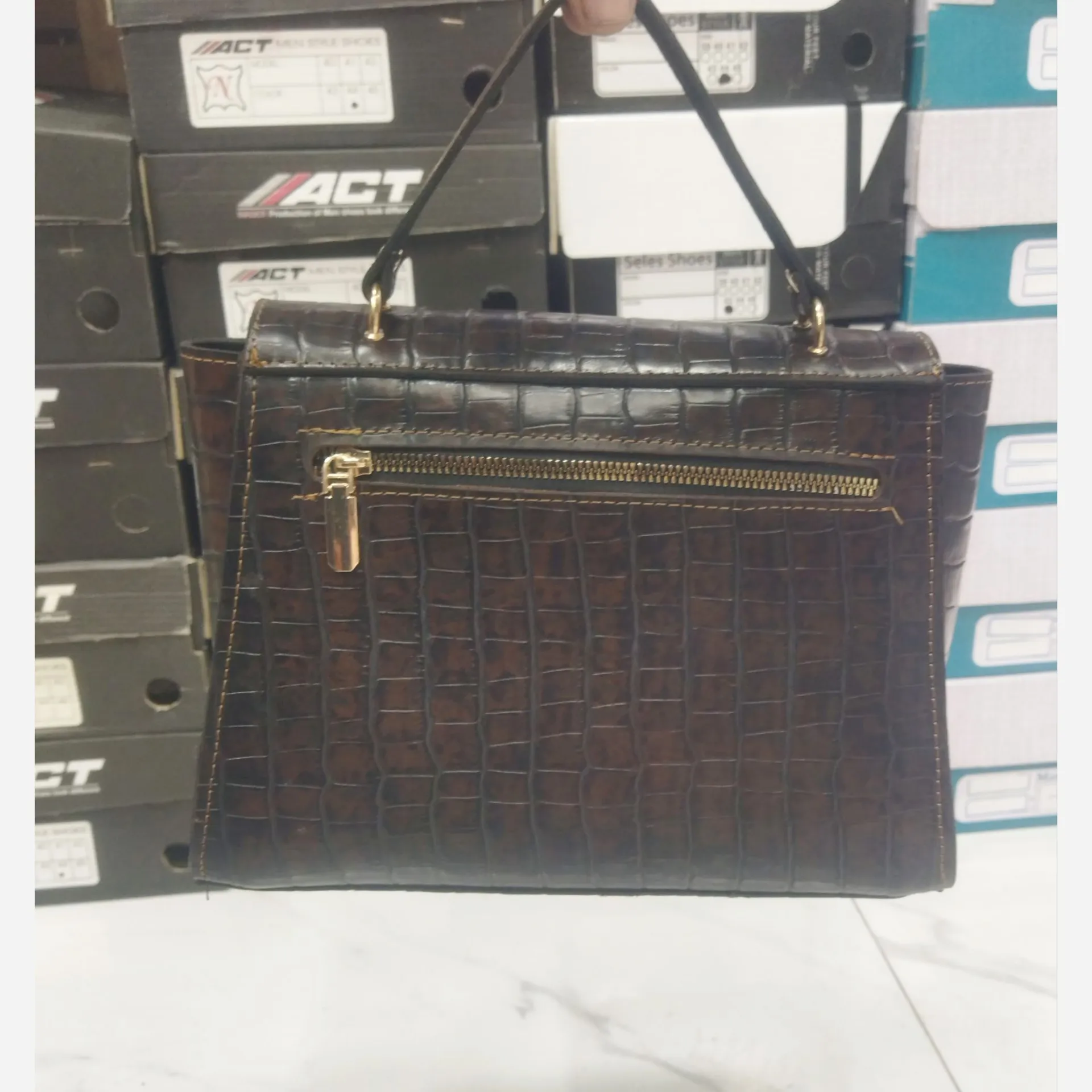 کیف دستی هرمس 2 تمام چرم گاوی