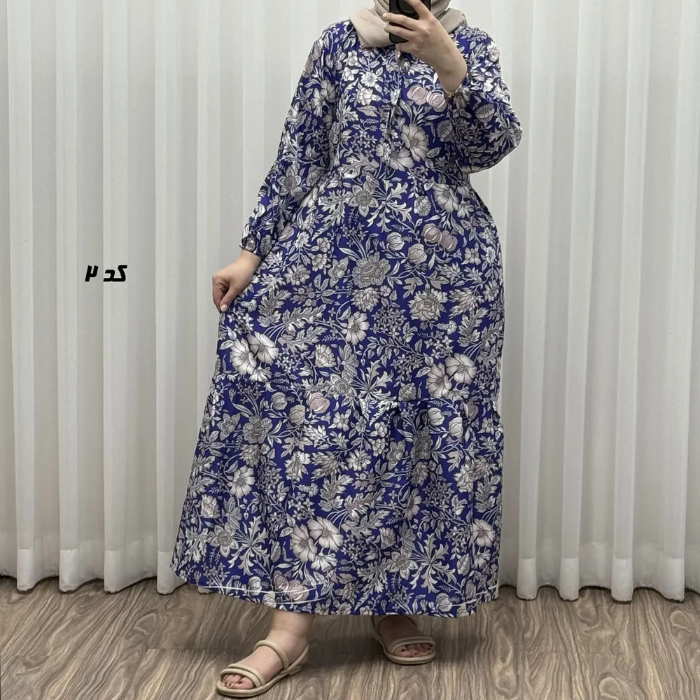 پیراهن فلور بوگاتی مدل پارلاک کد H1840