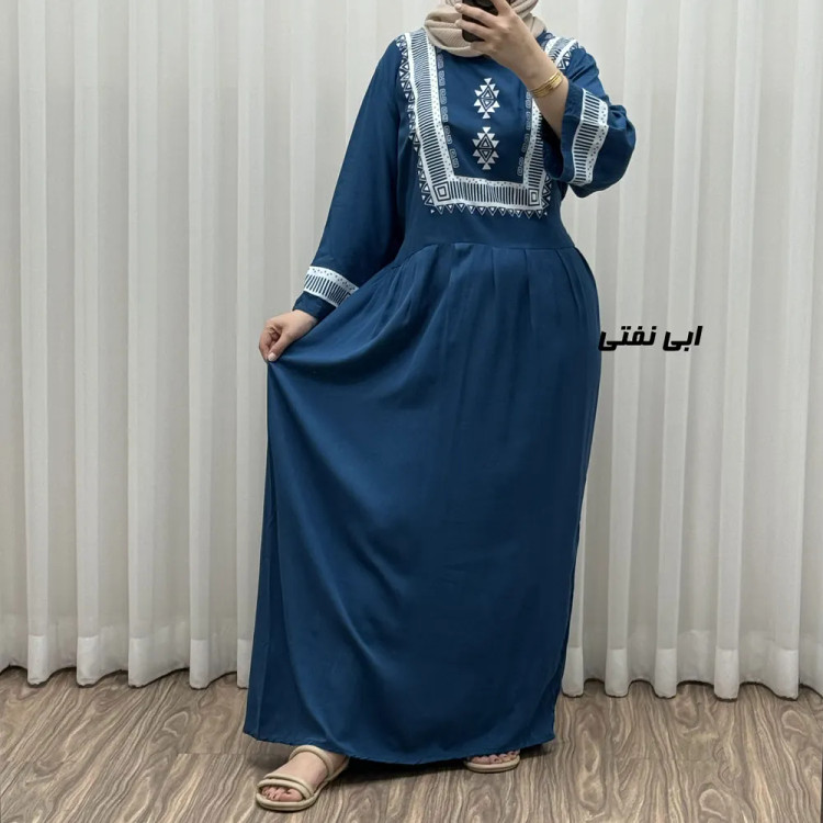 پیراهن نخی مدل پادمیرا R1842